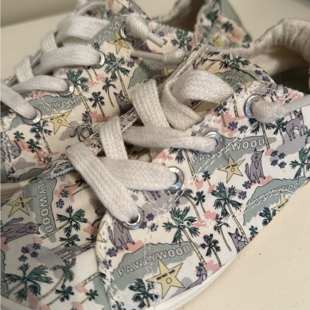 BOBS from Skechers Women's Sneakers - White with Fun Print